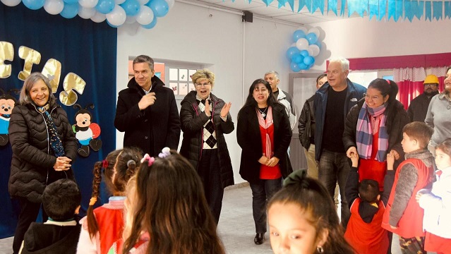 M&aacute;s inversi&oacute;n en Educaci&oacute;n: Avanzan las refacciones del Jard&iacute;n N&deg; 14 de La Escondida