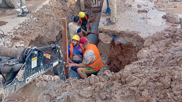 General San Martín: Sameep reparó caño maestro y se restablece el servicio de agua potable en Barrios de la zona sur 