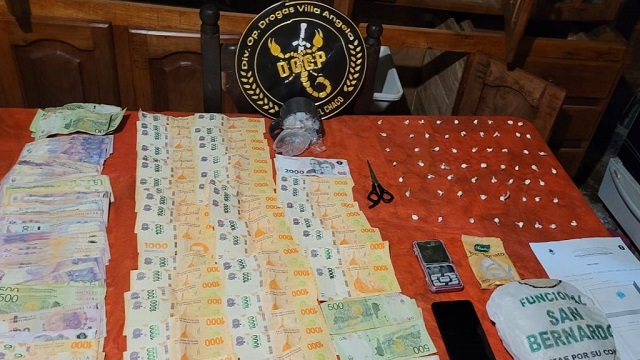 Secuestran más de 12 gramos de cocaína y $90.000 de una vivienda en San Bernardo