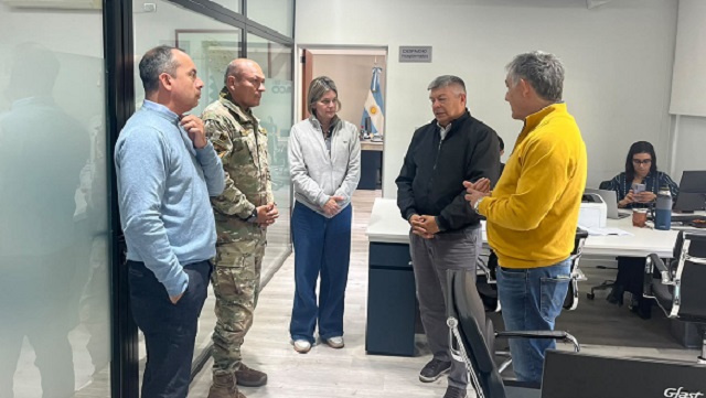 EL COMIT&Eacute; PROVINCIAL DE EMERGENCIA ARTICULA CON EL EJ&Eacute;RCITO ARGENTINO PARA FORTALECER LA RESPUESTA ANTE EVENTUALES CONTINGENCIAS