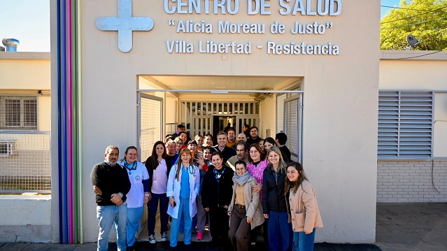 VILLA LIBERTAD: EL GOBIERNO PROVINCIAL REFUERZA LOS CENTROS DE SALUD DE LA PROVINCIA