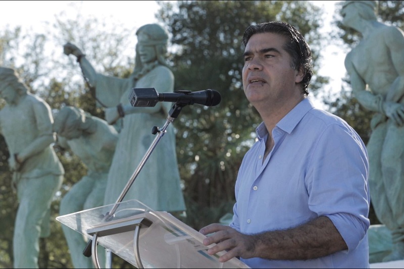 Memoria,Verdad y Justicia: Capitanich inauguró la restauración del monumento a Los Caídos en la Masacre de Margarita Belén