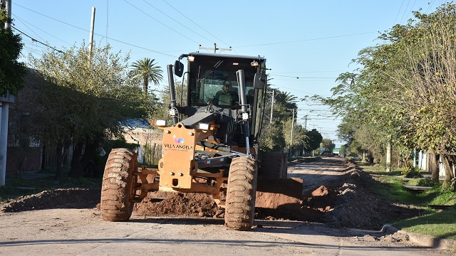 Villa Ángela: El Municipio lleva adelante diferentes trabajos en la Ciudad