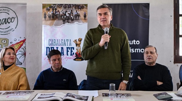 26 Y 27 DE JULIO: &ldquo;LA CABALGATA DE LA FE ES PARTE DE LA IDENTIDAD DE LOS CHAQUE&Ntilde;OS&rdquo; EXPRES&Oacute; EL GOBERNADOR ZDERO