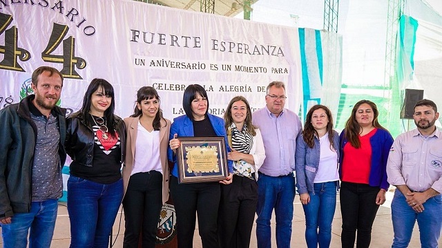 Fuerte Esperanza celebró sus 44° Aniversario con avances de Obras Relevantes que se construyen en la localidad  