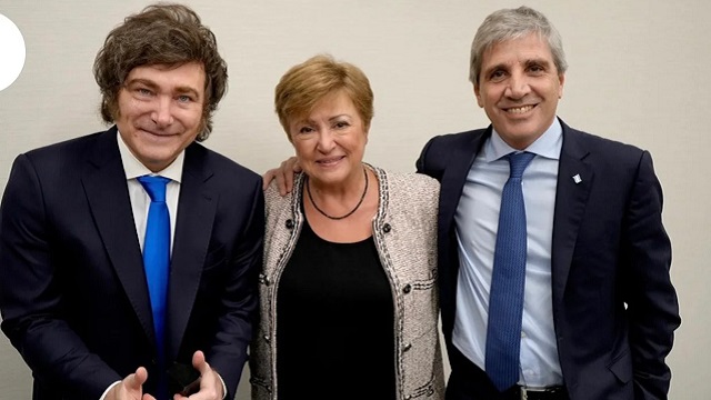 Terminó la reunión entre Milei y Kirstalina Georgieva: “La Argentina está yendo en la dirección correcta"