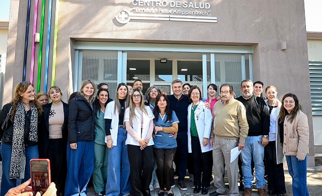 CENTRO DE SALUD VILLA ALVEAR: EL GOBIERNO FORTALECE EL PRIMER NIVEL DE ATENCI&Oacute;N CON OBRAS, INSUMOS Y MEDICAMENTOS
