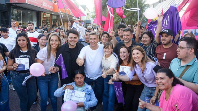 Lista 503, Color Violeta: “La mejor manera de cerrar una campaña es cara a cara con la gente”