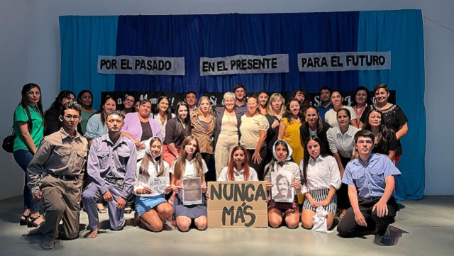 Villa Berthet: Acto día Nacional de la Memoria por la Verdad y la Justicia.