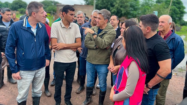 Tres Isletas: El Gobernador Zdero supervis&oacute; y articul&oacute; mas acciones en territorio 