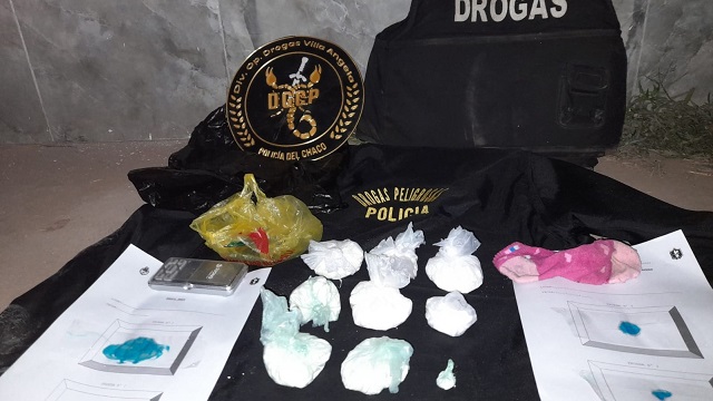 Villa Angela: La División Drogas detuvo a una mujer con mas de 380 gramos de cocaína