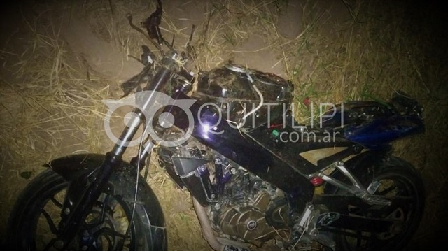 Quitilipi: Tragedia en la Ruta 4, Joven de 24 años murió en una picada de motos
