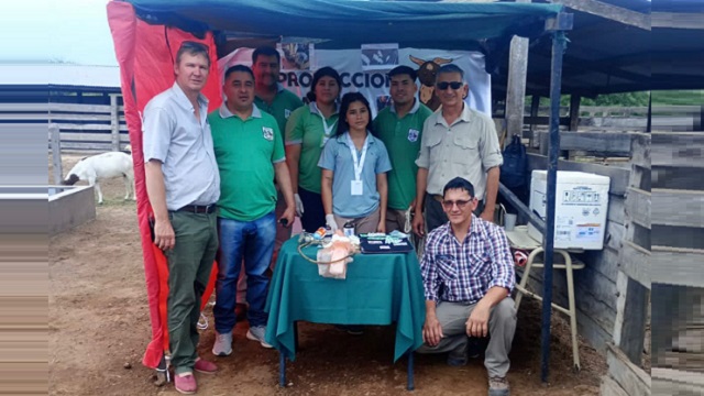 Progano entregó Núcleos Genéticos Caprinos a la Escuela Agropecuaria de Taco Pozo 