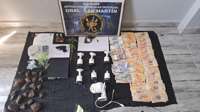 Nuevo golpe al narcotráfico en Gancedo y en Sáenz Peña: Secuestran drogas, dinero y armas 