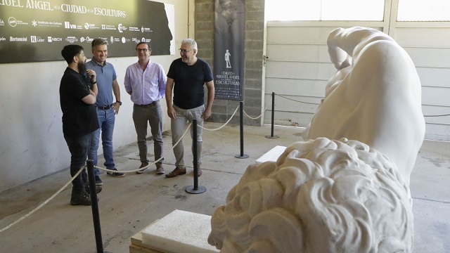 La primera pieza digital “El David” de Miguel Ángel, será emplazada en el predio de La Bienal 