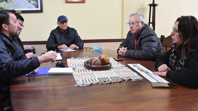 Papp recibió al Presidente de la Cámara de Comercio para articular trabajos para la 3° Expo Potenciar 