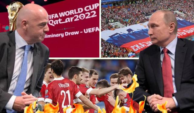 La FIFA excluye a Rusia de las eliminatorias para el Mundial de Qatar 2022