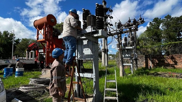 SECHEEP REALIZÓ TAREAS DE MANTENIMIENTO EN LA ESTACIÓN TRANSFORMADORA DE MARGARITA BELÉN