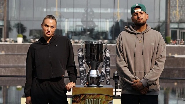 Nick Kyrgios se qued&oacute; con la &ldquo;Batalla de los Sexos&rdquo; ante Aryna Sabalenka