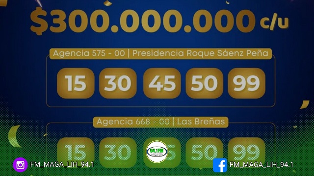Dos ganadores se repartieron los $ 600 millones de la Poceada extraordinaria