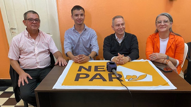Buyatti recibió a NEPAR en Villa Ángela: “Son candidatos jóvenes con compromiso real con el Chaco”