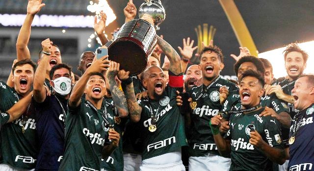 Copa Libertadores: Palmeiras derrotó a Santos con un gol en el minuto 98 y se coronó campeón 