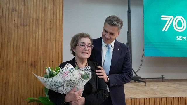De Alumno a Gobernador: Zdero volvi&oacute; a F&aacute;tima para celebrar 70 A&ntilde;os de Historia y dejo inaugurado un nuevo SUM