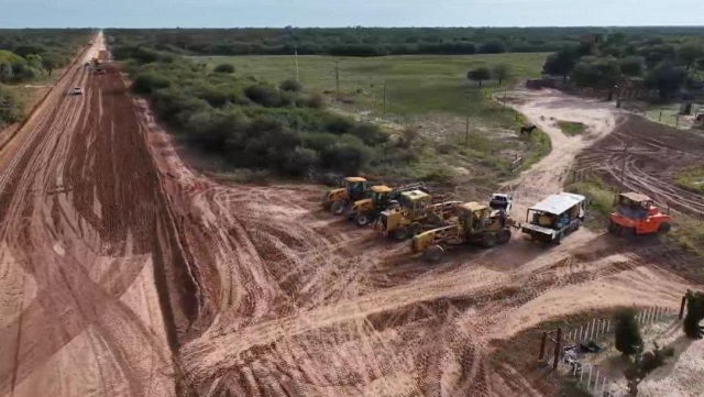El Impenetrable se conecta: Comenzaron los trabajos de la Ruta Miraflores-Las Hacheras  