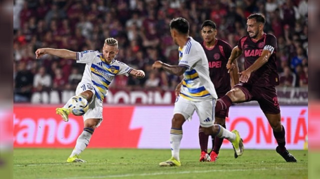 Boca gole&oacute; a Lan&uacute;s por el Torneo Apertura 2026