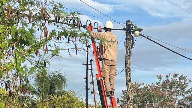 Operativo contra el fraude el&eacute;ctrico en Castelli: Secuestraron cableado ilegal 