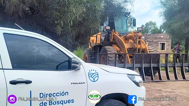 Paraje Las Piedritas: Operativo contra el desmonte ilegal termin&oacute; con maquinaria incautada 