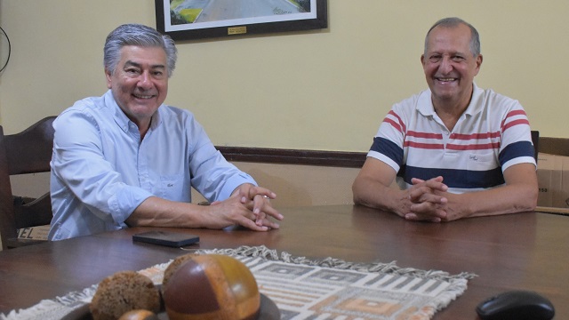 Preocupaci&oacute;n compartida: Papp y Morante evaluaron c&oacute;mo afecta la situaci&oacute;n del pa&iacute;s a Villa &Aacute;ngela