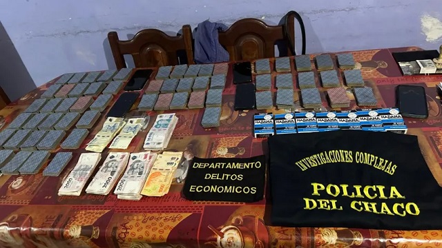 Desmantelaron una casa ilegal de apuestas en Pampa del Infierno