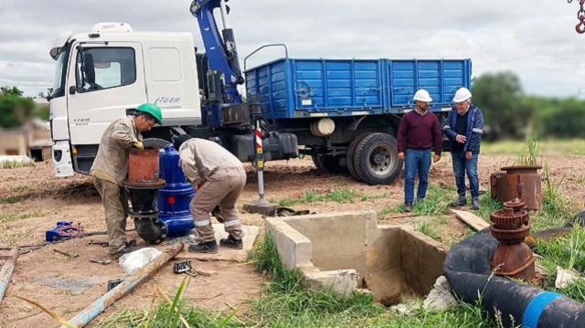 SAMEEP CONCLUY&Oacute; LOS TRABAJOS DE INSTALACI&Oacute;N DE UN NUEVO EQUIPO DE BOMBEO EN S&Aacute;ENZ PE&Ntilde;A