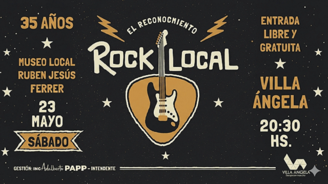 Villa &Aacute;ngela: Reconocimiento a los 35 A&ntilde;os del Rock local 