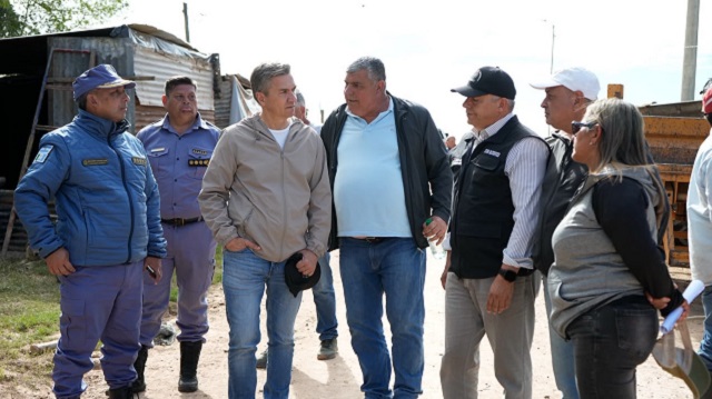 Zdero refuerza la asistencia a las familias evacuadas por la crecida del R&iacute;o 