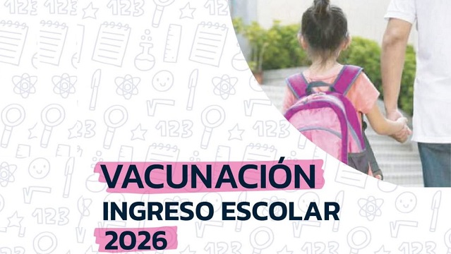 Vacunaci&oacute;n de Ingreso Escolar 2026: Equipos de salud visitar&aacute;n Jardines de Infantes 
