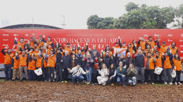 Comenz&oacute;  el Premio Desaf&iacute;o &ldquo;Hierros L&iacute;der&rdquo; en la Bienal: J&oacute;venes artistas de todo el pa&iacute;s y de Paraguay compiten en una marat&oacute;n creativa 