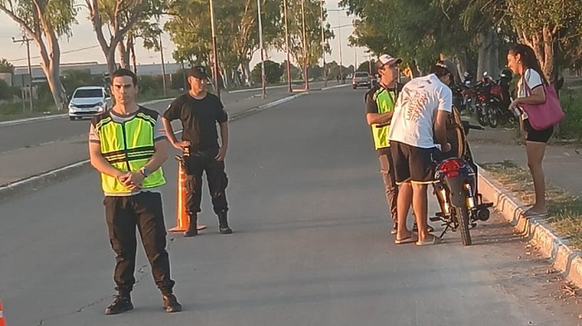 Villa &Aacute;ngela: Refuerzan los operativos de seguridad vial y control de tr&aacute;nsito en la ciudad  