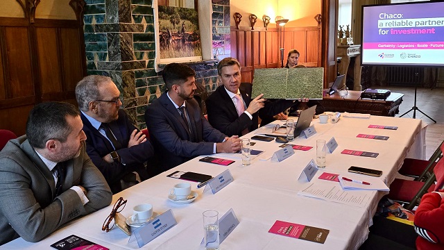B&eacute;lgica: Chaco present&oacute; su potencial productivo ante Empresarios Europeos