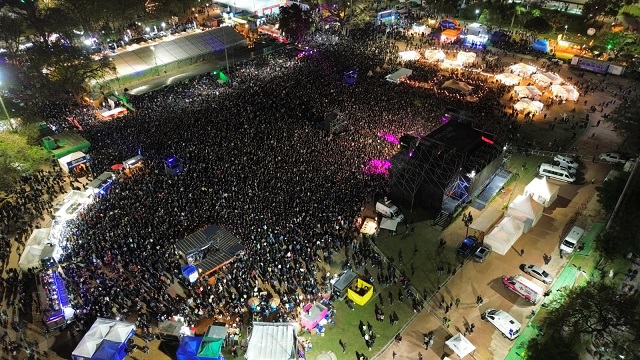 Más de 95 mil personas vivieron una noche histórica en el séptimo día de La Bienal Internacional de las Esculturas 2026