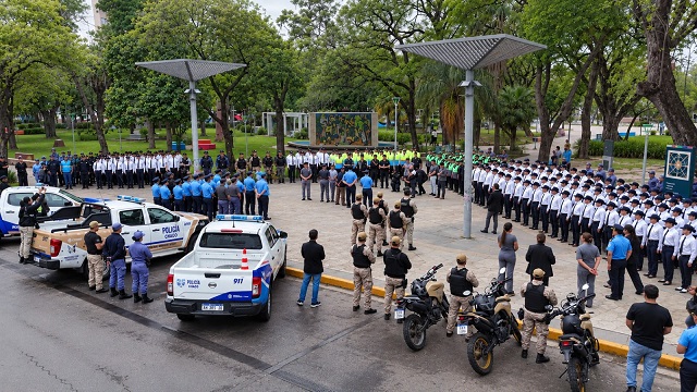 SEGURIDAD PUSO EN MARCHA EL OPERATIVO CAMINANTE CON 460 FUTUROS EFECTIVOS EN LAS CALLES