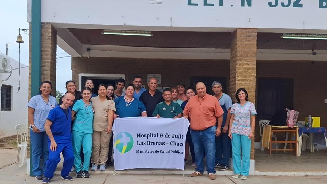Las Breñas: Salud llegó a Villa Los Arenales con un operativo sanitario tras casi 10 años