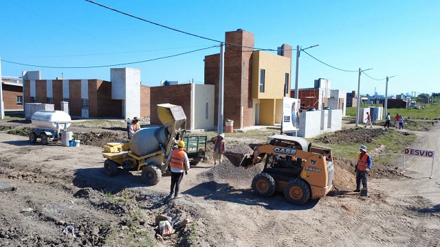 Mas familias cerca de su Casa Propia: Avanzan las Viviendas en la Chacra 214 de Resistencia 